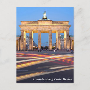 Brandenburg Grind i Berlin Vykort