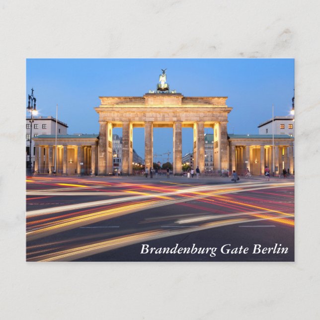 Brandenburg Grind i Berlin Vykort (Framsida)