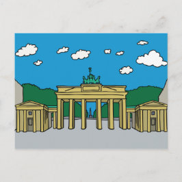 Brandenburg Grind i Berlin Vykort
