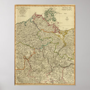 Brandenburg, W Pommania Poster