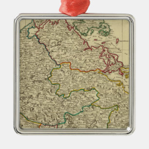 Brandenburg, W Pommern Julgransprydnad Metall