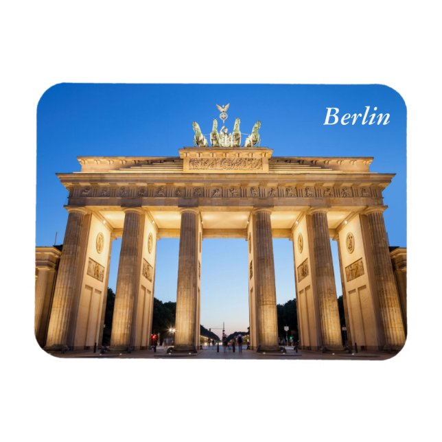 Brandenburger Tor Berlin Magnet (Horisontell)