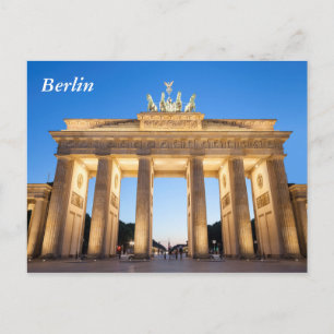 Brandenburger Tor Berlin Vykort