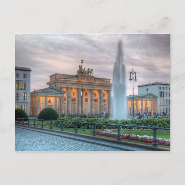 Brandenburger Tor Vykort (Framsida)