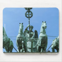Brandenburgiska portens quadriga Berlin