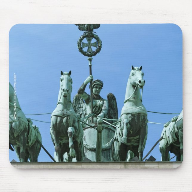 Brandenburgiska portens quadriga Berlin Musmatta (Framsidan)