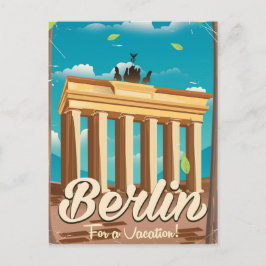 Brandenburgporten, Berlin seriebokstav resaffisch Vykort