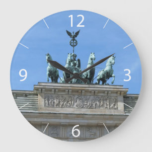 Brandenburgporten Berlin Stor Klocka