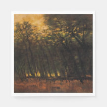 Bränder i skogen (av Laszlo Mednyanszky)