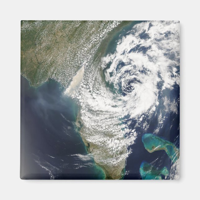 Bränder och rök i Georgien och Florida Magnet (Framsidan)