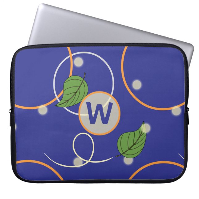 Bränder över Vatten Laptop sleeve (Framsidan)