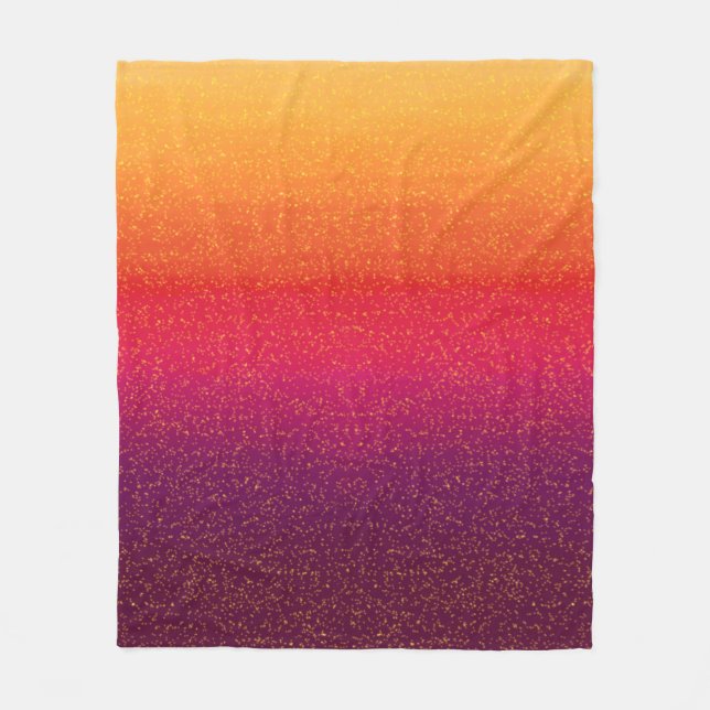 Bränder på eftermiddag fleecefilt (Framsidan)