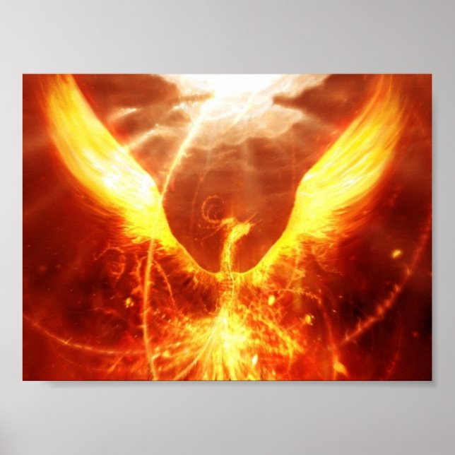 Brandfågel Poster (Framsidan)
