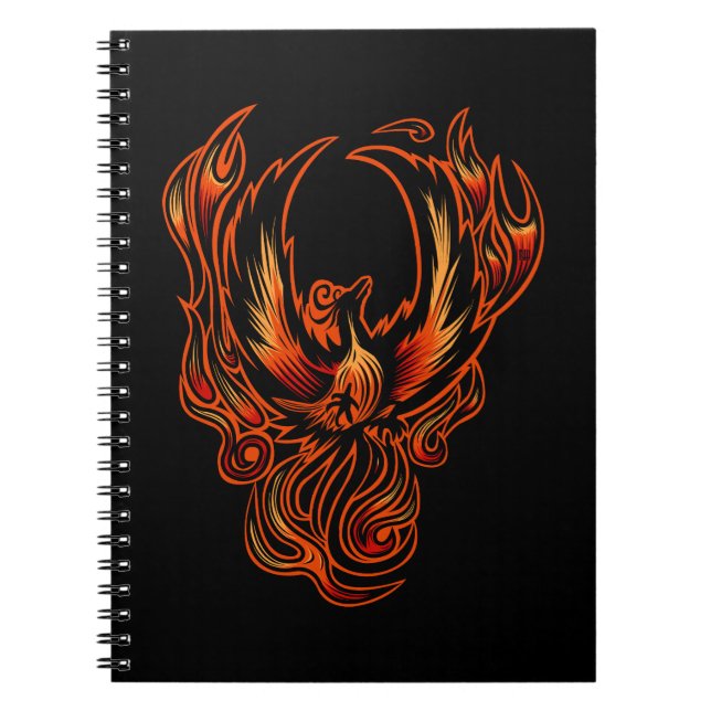 Brandfåglar Anteckningsbok (Framsidan)