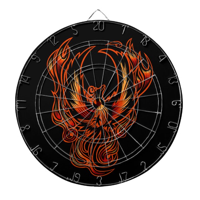 Brandfåglar Darttavla (Framsidan)