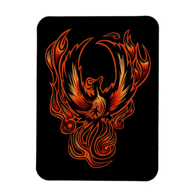 Brandfåglar Magnet (Vertikal)