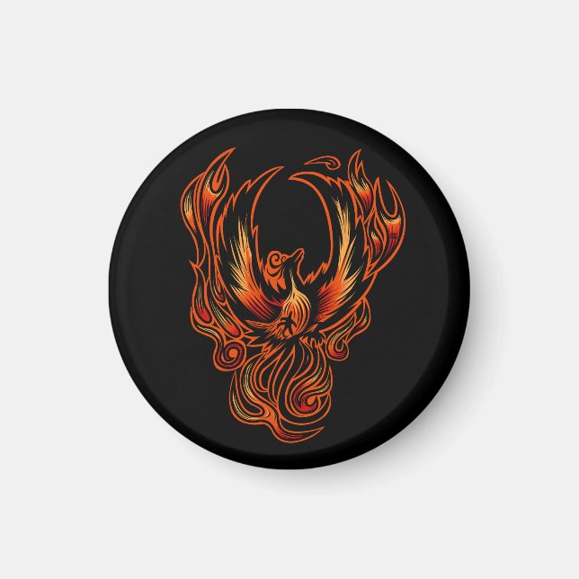 Brandfåglar Magnet (Framsidan)