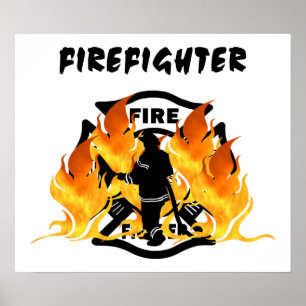 Brandfarliga fallskärmar poster