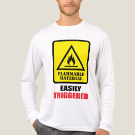 Brandfarligt Material - Lättantändligt T Shirt