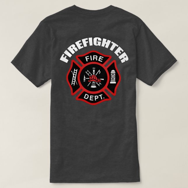Brandfighter Badge T-shirt (Design baksida)
