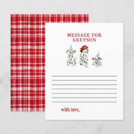 Brandfighter Boy Birthday Capsule Message Card