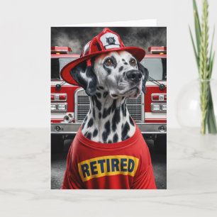 Brandfighter Dalformation Wearing a Retrött Shirt Kort