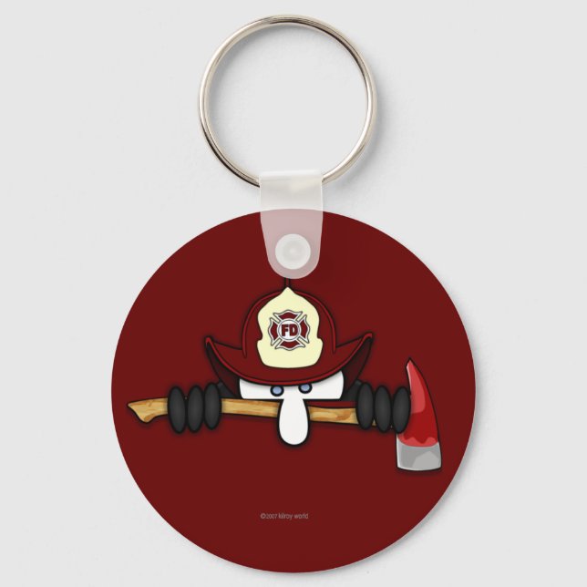 Brandfighter Kilroy Keychain 2 Nyckelring (Framsida)