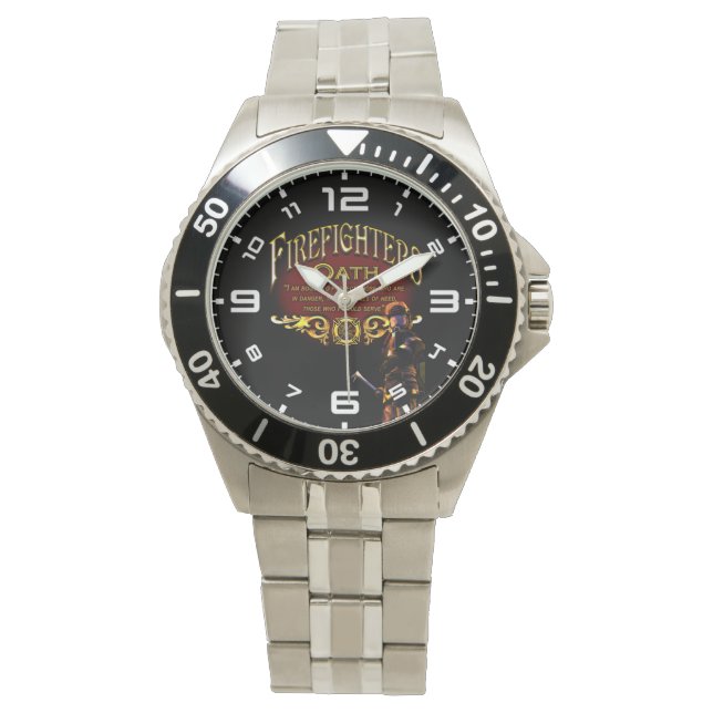 Brandfighters Oath Armbandsur (Framsida)