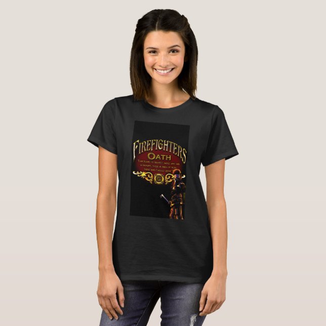 Brandfighters Oath T-shirt (Hel framsida)