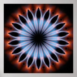 Brandflamma Kaleidoscope Poster