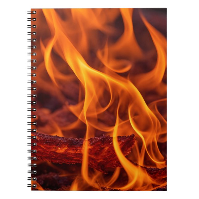 Brandflammakro Anteckningsbok (Framsidan)