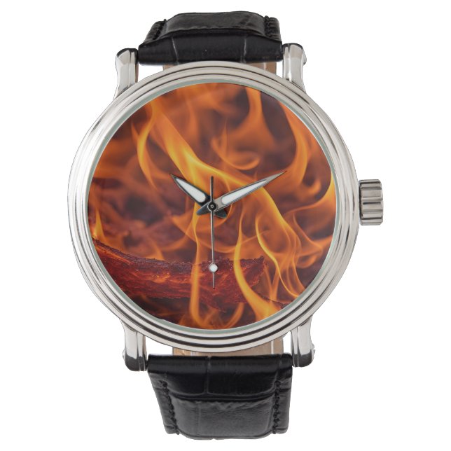Brandflammakro Armbandsur (Framsida)