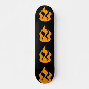 BRANDFLAMSKATEBOARER MINI SKATEBOARD BRÄDA 18,5 CM