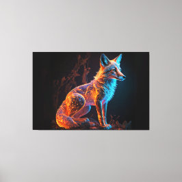 Brandfrost Fox Canvastryck
