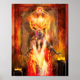 Brandgudinna PELE Poster