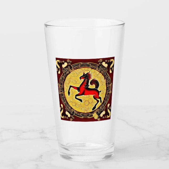 Brandhäst Glaskopp (Framsida)