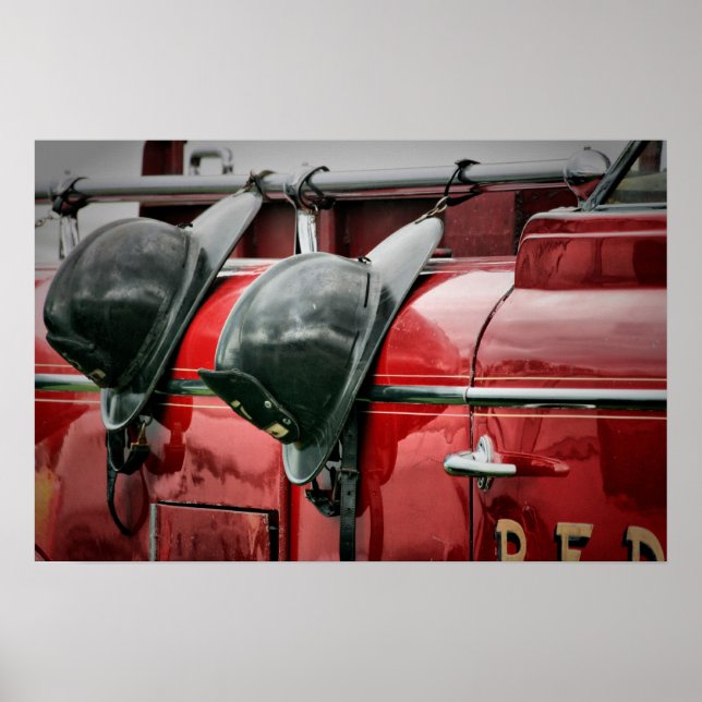 Brandhjälmar Poster (Framsidan)
