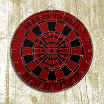 Brandhus Fire Station Fireman Dartboard och Darts