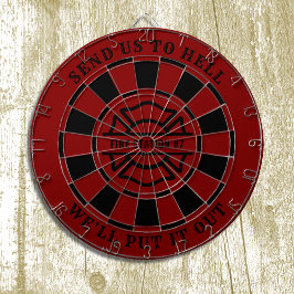 Brandhus Fire Station Fireman Dartboard och Darts Darttavla