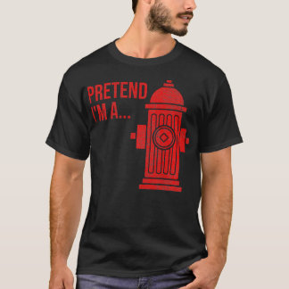 BRANDHYDRANT HALLOWEEN COSTUME FÖRHINDRADE IM A BR T SHIRT