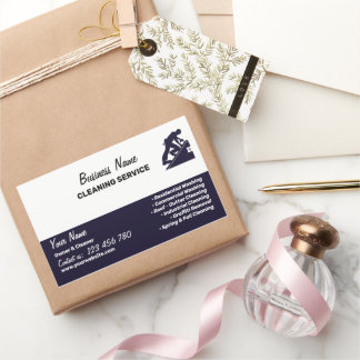 Branding For Pressure Washing Cleaning Business Rektangulärt Klistermärke