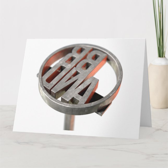 Branding Järn Brand Kort (Framsida)