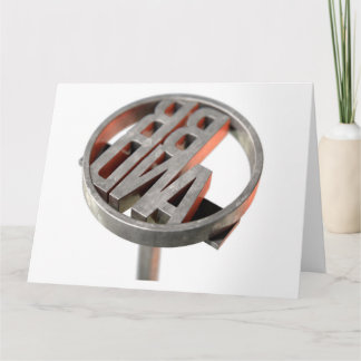 Branding Järn Brand Kort