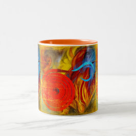 Brandkombattsflare Två-Tonad Mugg