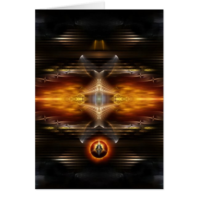 Brandkudde Hälsningskort (Framsidan)