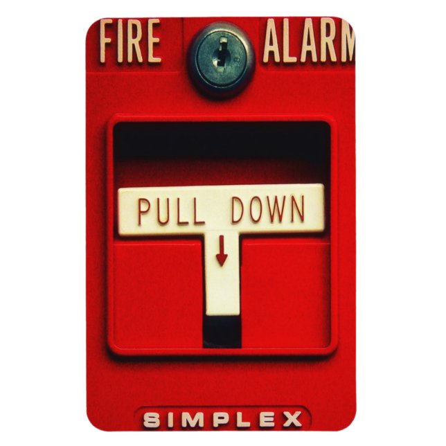 Brandlarm Magnet (Vertikal)