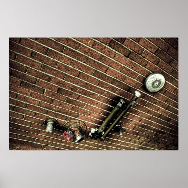 Brandlarm Poster (Framsidan)