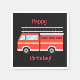 Brandlastbil Pappersservett