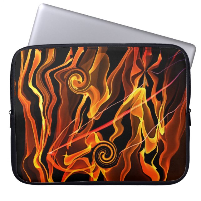 Brandljus Laptop Fodral (Framsidan)