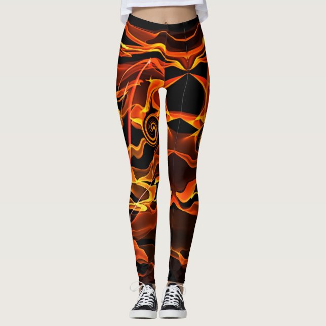 Brandljus Leggings (Framsida)